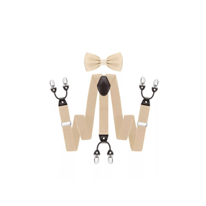 Genérico - Suspensor Humita En Caja Tirantes Hombre Ajustable Elástico, Caqui