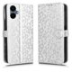 thumbnail image 1 of Funda Cartera Lunares Samsung Galaxy A06 5G con Tarjetero, Correa y Soporte Plata, 1 of 6