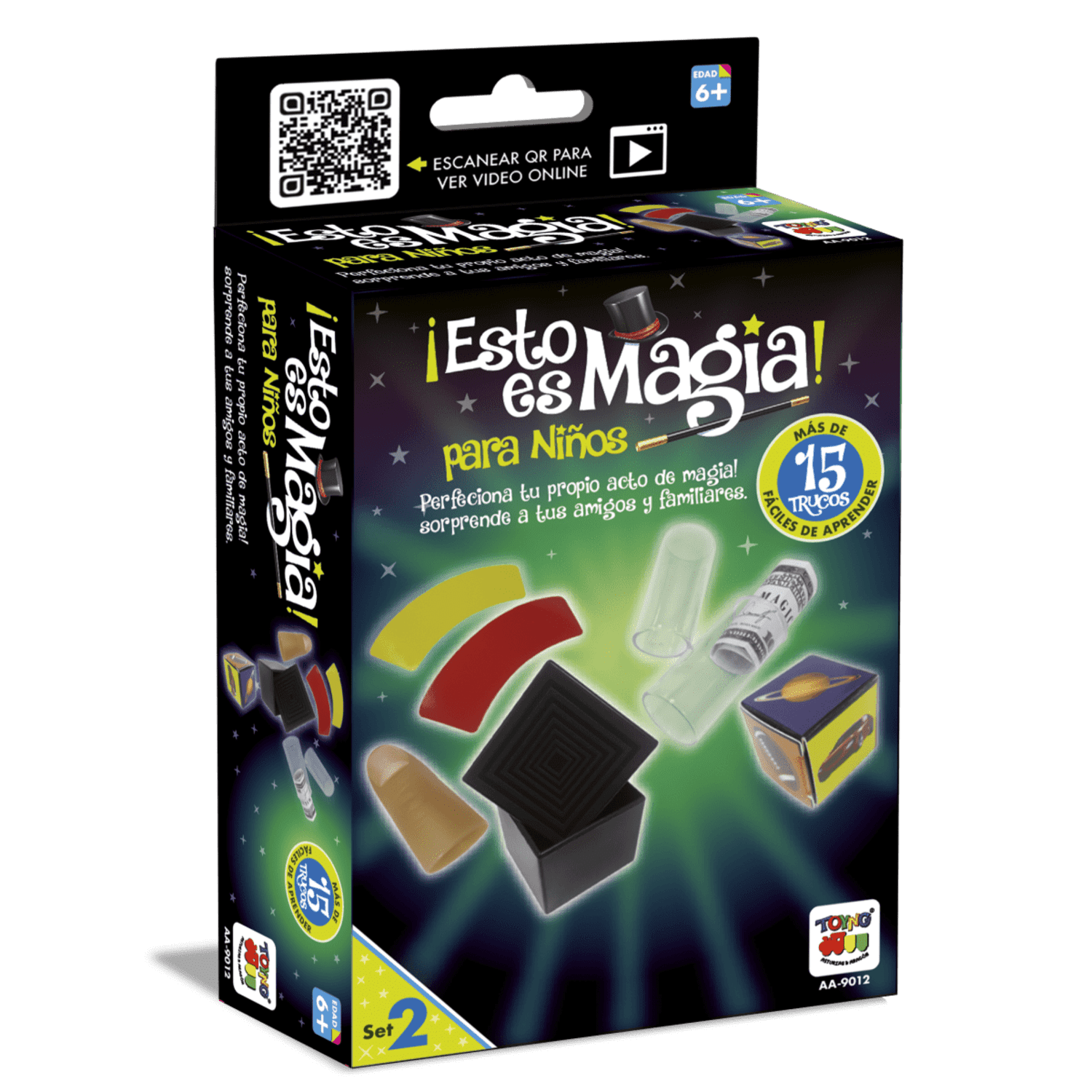 Juego De Magia Esto Es Magia Set 2 (15 Trucos) - Toyng