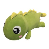 Bothyi - Muñeco De Peluche De Dinosaurios Suaves, Almohada Para Coche, Peluche Lindo De Dinosaurio De Peluche Para Regalos, Espalda Amarilla