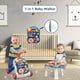 thumbnail image 2 of Baby Walkers QDRAGON Centro de empuje y actividad 3 en 1, color azul, 2 of 8