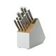 thumbnail image 1 of Juego de cuchillos KitchenAid Slim, bicolor, 14 piezas, blanco, 1 of 3