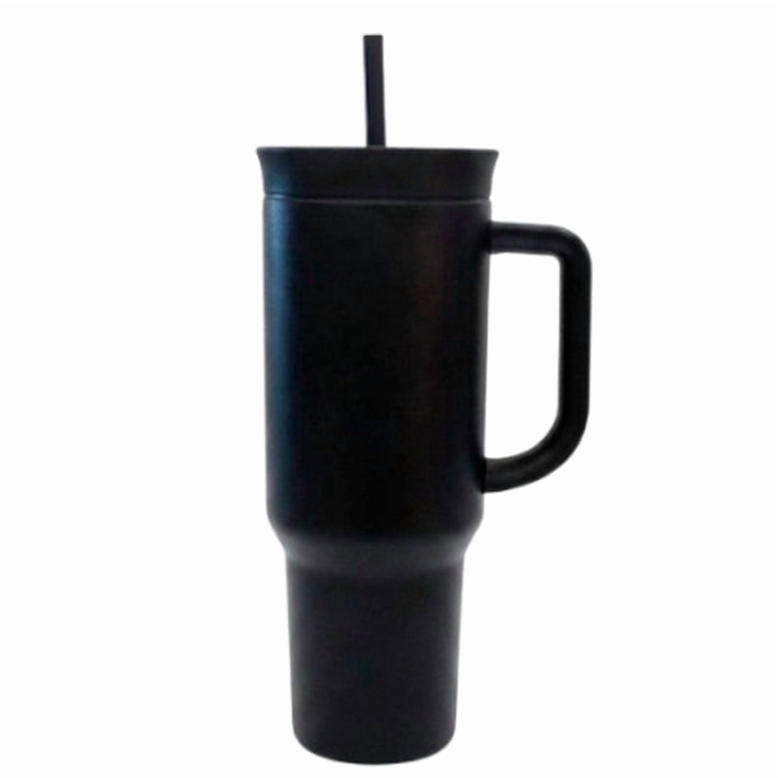 Wakeshome - Vaso Termico Con Bombilla 1200 Ml Acero Inoxidable Antiderrame Tipo Stanley