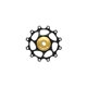 thumbnail image 1 of Roldana SunRace Cambio Aluminio 12T Dorado, 1 of 2