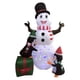 thumbnail image 2 of Adorno Inflable Navideño De Pingüino Y Muñeco De Nieve Para El Jardín De Invierno., 2 of 5