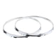 thumbnail image 1 of 1 Par De Anillos De Aro De Tambor Snare Para Instrumento De Percusión De 14 Pulgadas Y 8 Agujeros, 1 of 2