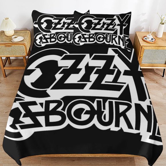 Ozzy Osbourne Warm Sleep Support Easy Handling Soft Build Hotel Grade Structure Duvet Cover Sets Routine