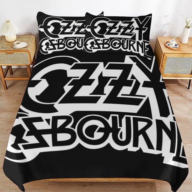Ozzy Osbourne Warm Sleep Support Easy Handling Soft Build Hotel Grade Structure Duvet Cover Sets Routine