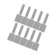 thumbnail image 1 of 10x Bridas Para Cables Reutilizables Organizador De Cables Para Centros De Datos Cables De Computadora Para El Hogar Gris, 1 of 5