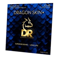 Cuerdas Para Guitarra Acústica Dr Strings Dap-10/12 12 Cuerdas Ligera