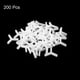 thumbnail image 3 of Uxcell 200Pack Herramientas de Espaciadores de Azulejos de Plástico Tipo Y para Pared y Piso 2.5mm 3/32 Pulgadas Blanco, 3 of 5