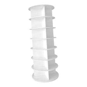 Magideal - Estante Giratorio Para Zapatos, Torre De Almacenamiento, Organizador De Zapatos, Estante De Almacenamiento De Zapatos, Ahorro De Espacio, Exhibición D Siete Capas
