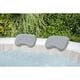 thumbnail image 2 of Almohada Reposa Cabeza (2 uds) Para Hot Tub Inflable Bestway gris Tamano Unico, 2 of 7