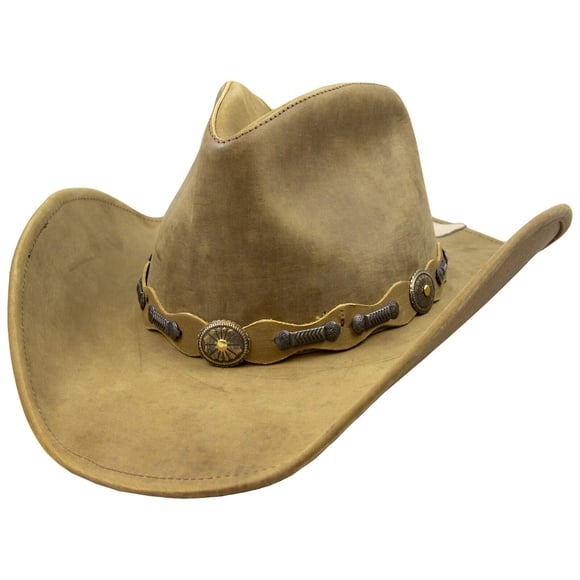 Sombrero Stetson Roxbury de Cuero Genuino Talla Extra Grande