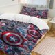 thumbnail image 2 of Captain America Bedding Sets Ultra Soft Skin-Friendly Duvet Cover 3 Piece, Cute Comforter Cover Bed Set for Boys Girls Kids, 2 of 5