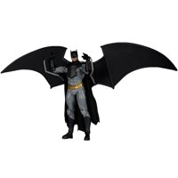 Figura De Acción Mcfarlane Toys Dc Multiverse Batman Con Bat-Glider La Decimotercera Hora Gold Label 7In