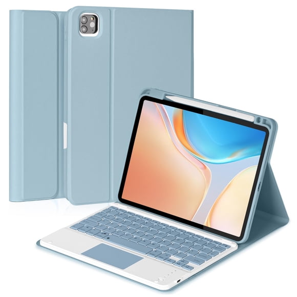 Funda con teclado Eisuiyi para iPad Pro 11" (M4/M5) con panel táctil Bluetooth