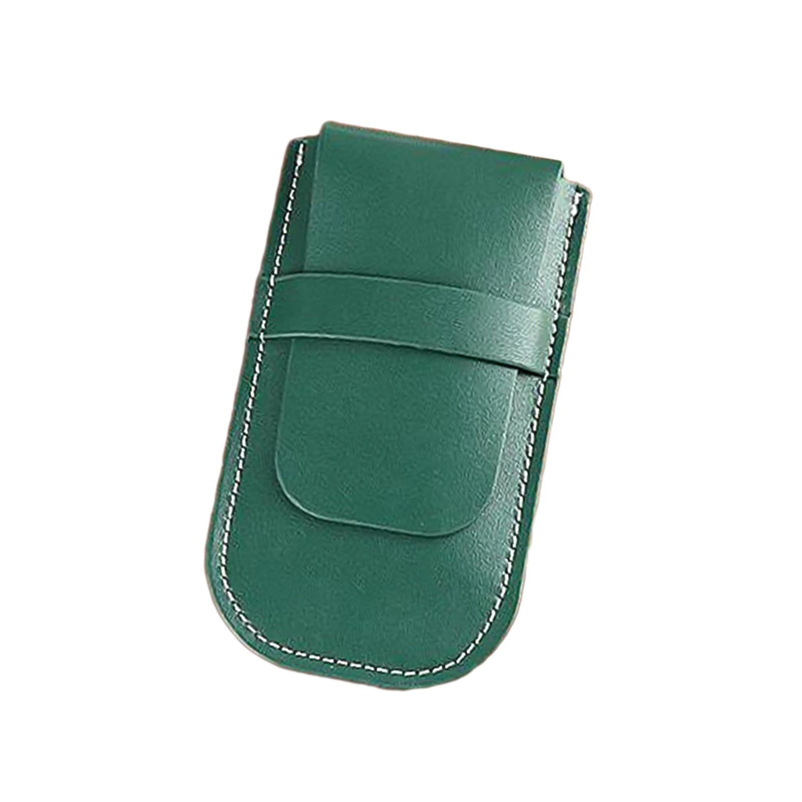 Ioensy - Bolsa Para Reloj Caja Para Reloj Estuche Para Reloj Individual Para Amantes De Los Relojes Que Viajan Hombres Mujeres Verde