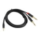 thumbnail image 4 of 3.5 Mm A Doble Adaptador Estéreo De Cable Divisor De 6.35 Mm De Ts Y Para Altavoz De Reproductor De CD 100 Cm, 4 of 5