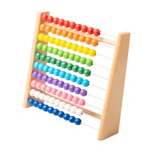 Magideal - Ábaco De Madera Con Cuentas, Juguete Aritmético Con Números, Ábaco Educativo, Juguete Clásico De Matemáticas, 100 Cuentas Para Niños Pequeños, Regalos