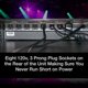 thumbnail image 4 of Power Strip ADJ PC100A 1U con 8 interruptores de encendido/apagado y disyuntor de 15 A, 4 of 8