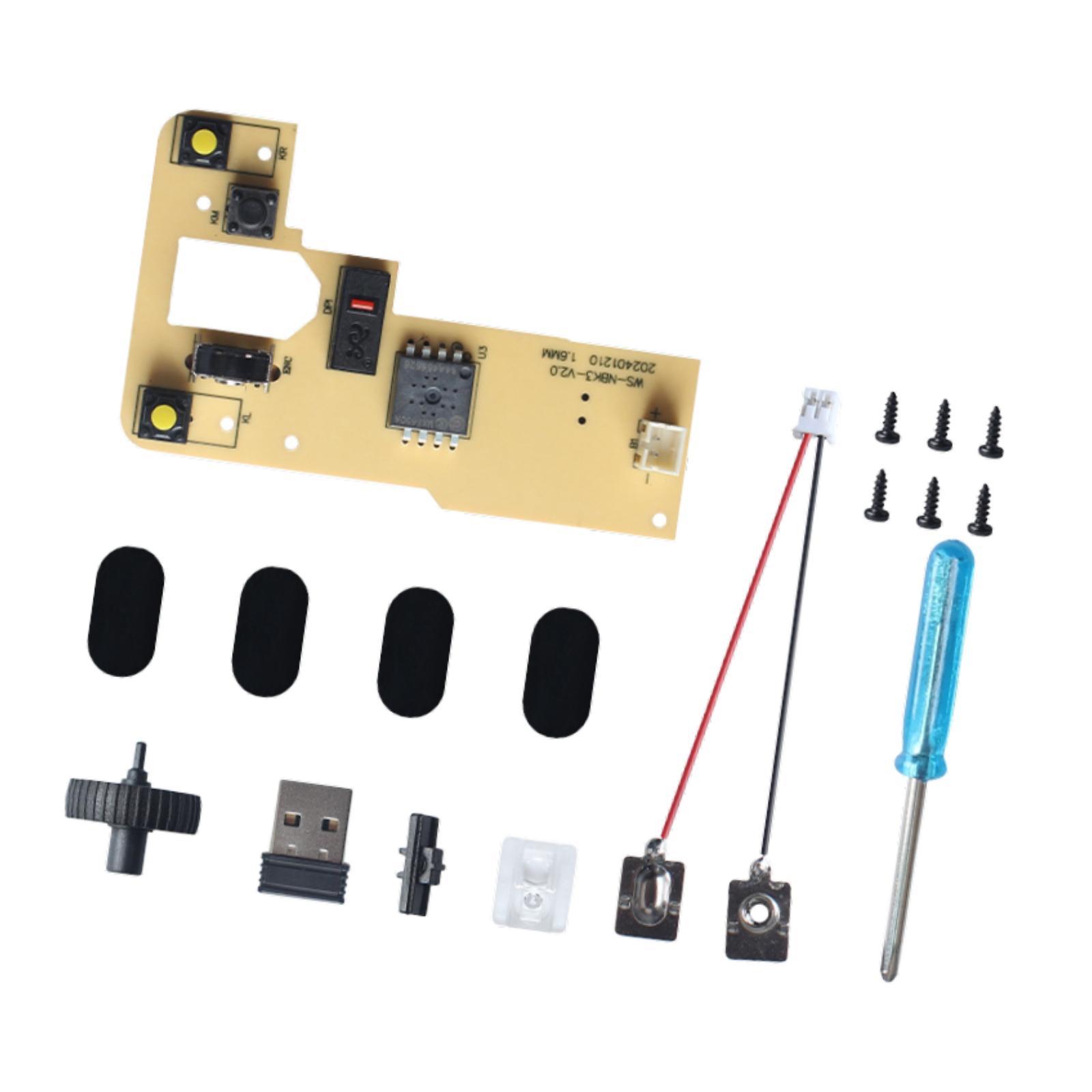 Bothyi - Componentes Del Modelo De Ratón Inalámbrico Impreso En 3D Fácil Montaje Impresiones No Incluidas
