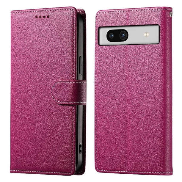 Funda para FOXDOCK Google Pixel 7A– Cuero Premium, 3 ranuras para tarjetas, Protección contra impactos