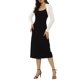 thumbnail image 2 of INSPIRE CHIC Boleros de Mujer con Mangas Largas Abiertos de Algodón Tejido Recortado Blanco M, 2 of 6