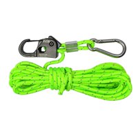 Magideal - Cuerda Guía Para Tienda De Campaña De 4Mm, Regulador Automático De Bloqueo Automático De Aleación De Aluminio Duradero Para Dosel De Jardinería, Tiend Verde