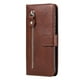 thumbnail image 1 of Funda con Cremallera para Samsung Galaxy A71 4G, Carcasa Cartera de Cuero PU con Soporte y Tarjetero, 1 of 6