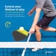 thumbnail image 3 of El recogedor de pelotas de pickleball original. Se acopla a las paletas de pickleball. La manera más fácil de recoger pelotas de pickleball sin agacharse. Compatible con paletas estándar., 3 of 7