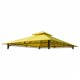 thumbnail image 1 of Toldo Top St. Kitts 3m x 3m Amarillo 100% Poliéster Resistente al Clima, 1 of 5