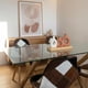 thumbnail image 3 of Comedor Mesa Xinia 130x80 + 4 Silla Patchwork Da Vinci Ecocuero Café, 3 of 4