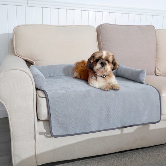 Cama Pet para Sofá 70x70 Gris