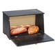 thumbnail image 2 of Caja para Pan HOMEKOKO Grande de Bambú Vintage Negra 39x21x23 cm, 2 of 7