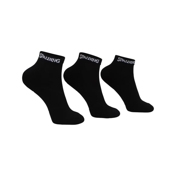 3 Pack Calcetines Hombre Corto Negro 40-45