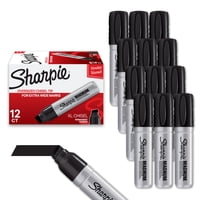 Rotuladores Permanentes Sharpie Magnum Con Punta De Cincel De Gran Tamaño, 12
