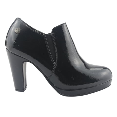 Botin Chalada Mujer Plataform12 Negro Moda