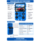 thumbnail image 2 of Mini Consola azul  R36s  15k Video Juegos, 2 of 5
