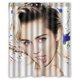 thumbnail image 1 of Cortina de ducha de Miley Cyrus, juego de cortinas de baño con ganchos, tamaño 60 x 72 pulgadas, 1 of 3
