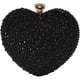 thumbnail image 1 of Lindo Bolso De Mano Con Forma De Corazón Mini Corazón Con Diamantes De Imitación Bolso De Mano De Imitación De Boda, 1 of 6