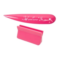 Magideal - Prensatelas Portátil Para Costuras Point Turner, Herramienta Pequeña Para Prensar Pliegues, Herramienta Para Coser Bordes Y Plisar Para Proyectos De B 1 Juego