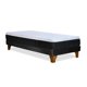 thumbnail image 3 of Cama Europea Zen Top Spring 1.5 Plaza Base Normal, 3 of 4