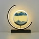 thumbnail image 1 of Quicksand Painting Table Lamp, 3D Deep Sea Sandscape In Motion Display Flowing Sand Frame, LED Hourglass Lamp, Relaxing Desktop Home Office Work, 1 of 5