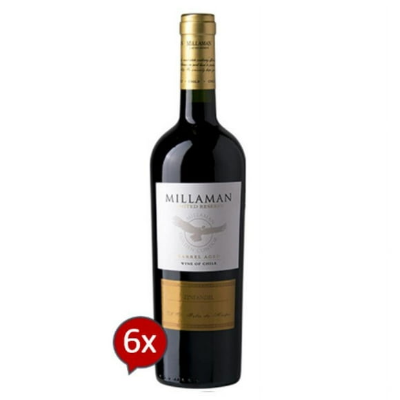 6 Vinos Millaman Limited Reserve Cabernet Sauvignon, 750 cc
