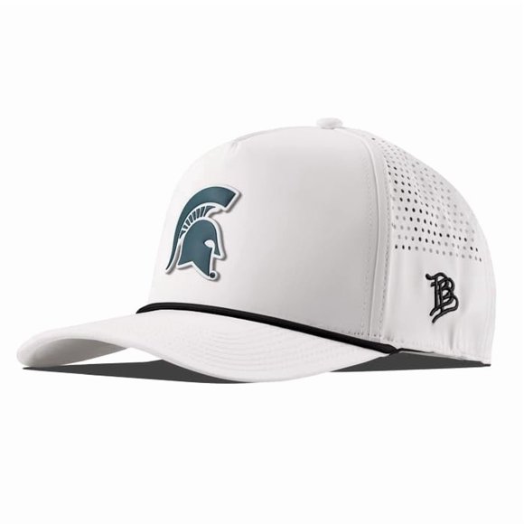Gorra Branded Bills Michigan State Spartan PVC blanca