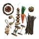 thumbnail image 2 of Juguete Para Masticar Hámster De Madera, Hámster, Conejo, Conejillo De Indias, Juego De Accesorios De Juguete H, 2 of 5