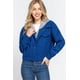 thumbnail image 4 of Chaqueta Larga de Pana con Capucha y Cuello Alto, 4 of 5