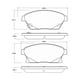 thumbnail image 1 of Pastillas Freno para auto ALLIED NIPPON ADB32037, 1 of 2