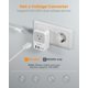 thumbnail image 5 of Adaptador de enchufe TESSAN tipo F PD de 20 W con 4 tomas de CA y 4 puertos USB, 5 of 7